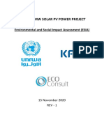 Esia Unrwa 3mw Solar PV Project 15112020 Rev1