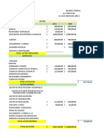 Balance Comparativo