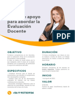 Taller de Apoyo para Abordar La Evaluación Docente