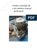 Desmontaje y Montaje de Una Caja de Cambios Manual