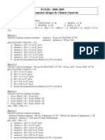 ED Chimie Generale 2008