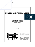 IRT 1300 Drive Manual