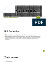 Self Evaluation