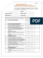 Course Feedback Form