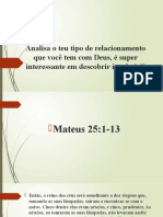 Descubra o Teu Tipo de Relacionamento Com Deus