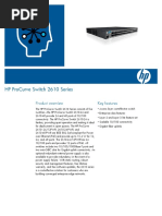 hp-ProCurve Switch 2610 Series