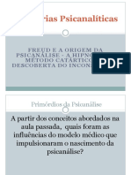 Freud - e - A - Origem - Da - Psicanalise - Histeria - e - Metodo - Catartico - e - Descoberta - Do - Inconsciente - Aula - 2 2