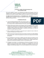 Resolución 126 Del 02 de Noviembre de 2022 Modifica Cronograma Convocatoria 20 FBM Ingeniería