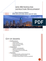 J M I D I D: Akarta Etropolitan Nfrastructure Evelopment Nfrastructure Evelopment