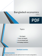 Bangladesh Economics - Lecture 3