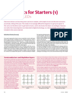 Electronics For Starters 1 - Diodes and LEDs