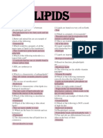 Lipids Reviewer