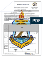 1ro BGU QUIMICA EVALUACION DIAGNOSTICA