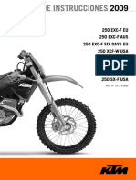 Manual KTM SX 250