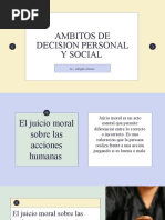 Ambitos de Decision Personal y Social