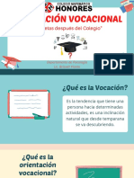 Orientación Vocacional