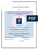 Pepsi Project Report