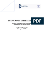 1 Ecuaciones Diferenciales de Primer Orden