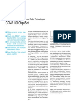 Cdma Lsi Chip Set: A Compendium of Bipolar and Gaas Technologies