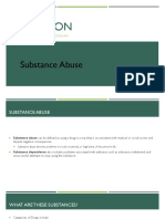 Addiction - Substance Abuse