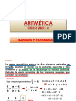 RAZONES Y PROPORCIONES Aplicaciones