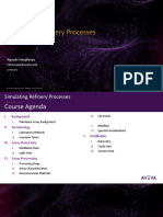 Simulating Refinery Processes