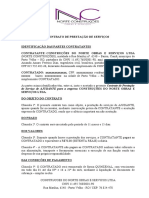 Modelo Contrato Prestação de Serviços Norte