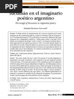 Martinez Zucardi - Tucuman en El Imaginario Poetico Argentino