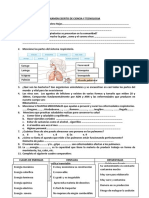 Examen Escrito de Ciencia y Tecnologia..