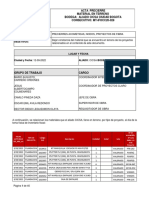 Acta Certificacion Material en Terreno Planeacion Integra