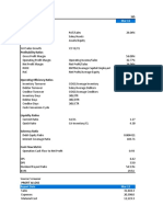 Ratios, VLOOKUP, Goal Seek