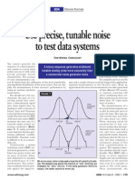 Use Precise, Tunable Noise To Test Data Systems