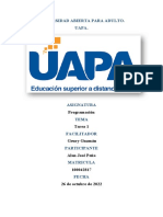 Tarea 1 Programacion