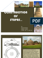 Construction of Stupa