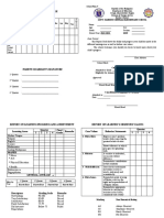 School Form 9 For Grades I III