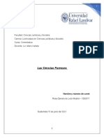 Tarea Las Ciencias Forenses