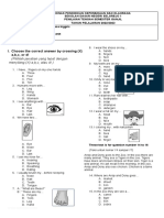 Soal PTS Kelas 3 Bahasa Inggris