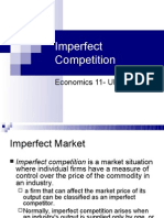 Imperfect Competition