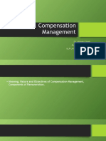 Compensation Management Human Resource Management