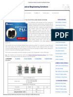 Compression Spring Calculator (Load Based Design)