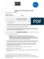 CDCS Specimen Paper A - 2017-18