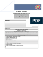 Ficha de Evaluación