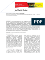 Management of Eyelid Defect