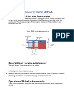 Hot Wire Anemometer