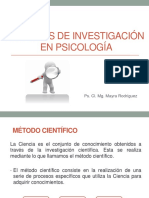 3 - Métodos de Investigación en Psicología