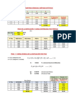 EXCEL (Fuerzas Sísmicas.)