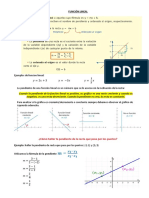 Función Lineal 2022