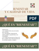 Bienestar y Calidad de Vida