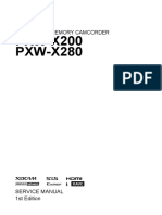 PXW-X200 PXW-X280: Solid-State Memory Camcorder