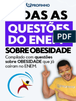 Todas As Questões Do ENEM Sobre Obesidade - Prof. Vinícius